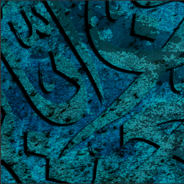 Alhamdulillah-Diwani Jali-Islamic Calligraphy-Giclée Fine Art Print
