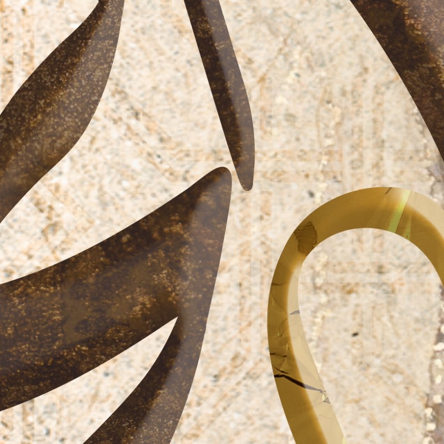 Abstract Islamic Wall Art-al Hamdu lilahe Rabbil Aalameen-Diwani Jali-Giclée Fine Art Print