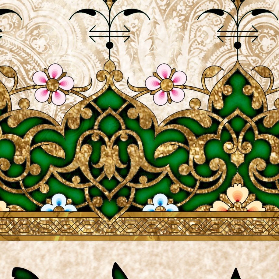 TRADITIONAL ISLAMIC ART-Salawaat-Thuluth-Giclée Fine Art Print