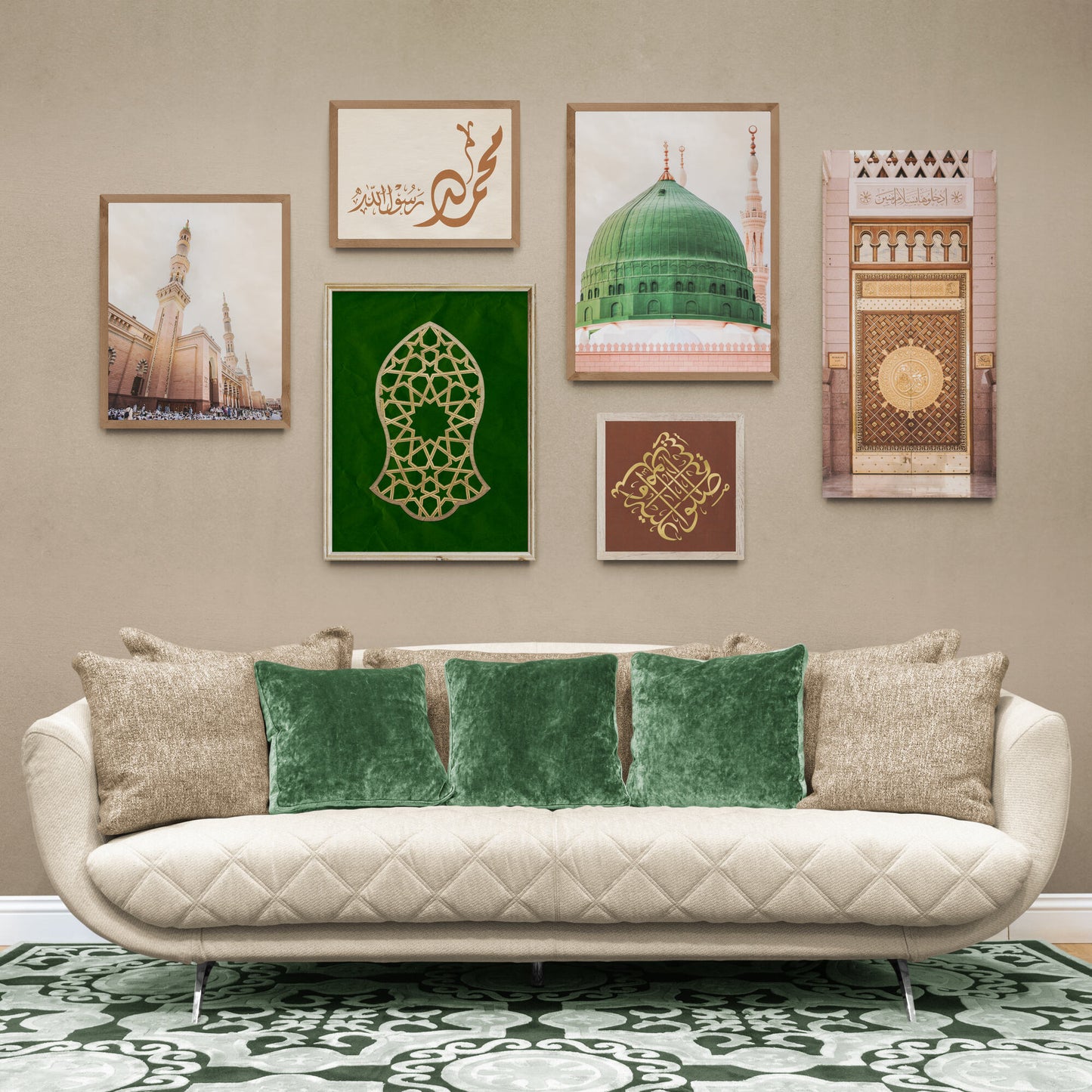 Madina Munawwara-ISLAMIC WALL GALLERY-Islamic Home Decor-Islamic Wall Art-Posters and Canvases