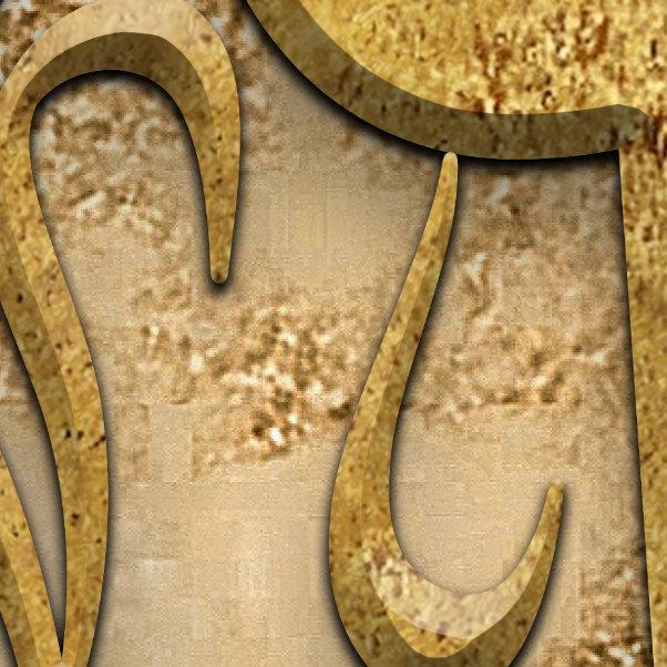 Abstract Islamic Wall Art-Kalima tus Shahadah-Thuluth-Giclée Fine Art Print - arabcanvasstore