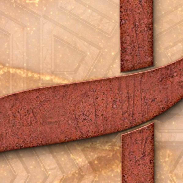 Abstract Islamic Wall Art-Nurun ala Nur-Thuluth-Giclée Fine Art Print - arabcanvasstore