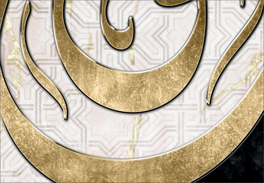 Asmaullah - 99 Glorious Names of Allah - Modern Islamic Wall Art - Diwani Thuluth-Giclée Fine Art Print - arabcanvasstore