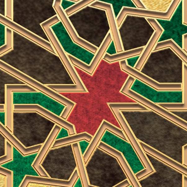 Hasbunallah-Traditional Islamic Home Decor-Thuluth-Giclée Fine Art Print - arabcanvasstore