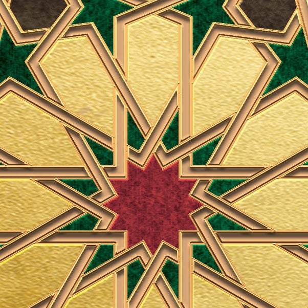 Hasbunallah-Traditional Islamic Home Decor-Thuluth-Giclée Fine Art Print - arabcanvasstore