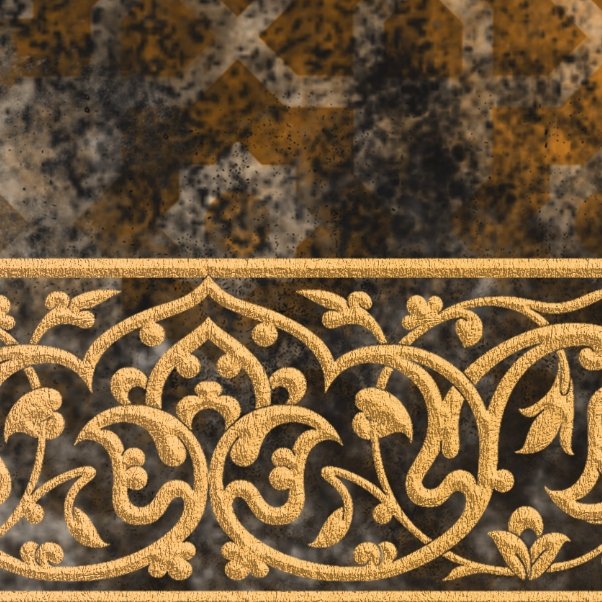 Islamic Art-Traditional-Surah Rahman-Thuluth-Giclée Fine Art Print - Arab Canvas