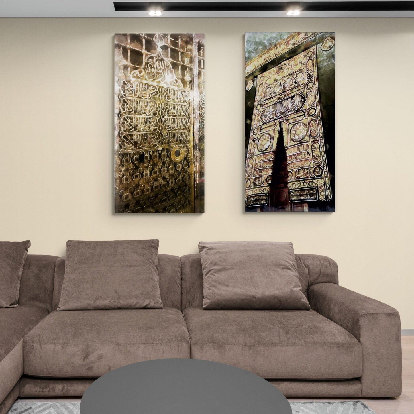 ISLAMIC HOME DÉCOR - Makkah Madina - Gates of Heaven - Giclée Fine Art Print - Arab Canvas