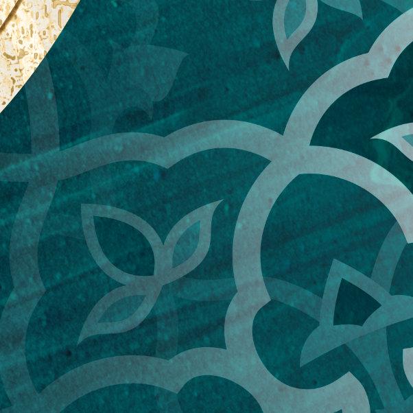 Islamic Wall Art-All blessings are from Allah-Thuluth-Giclée Fine Art Print - arabcanvasstore
