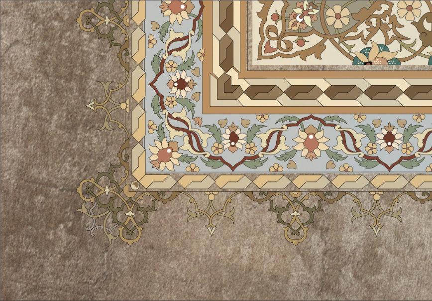 Islamic Wall Art-Hasbunallah-Thuluth-Giclée Fine Art Print - arabcanvasstore