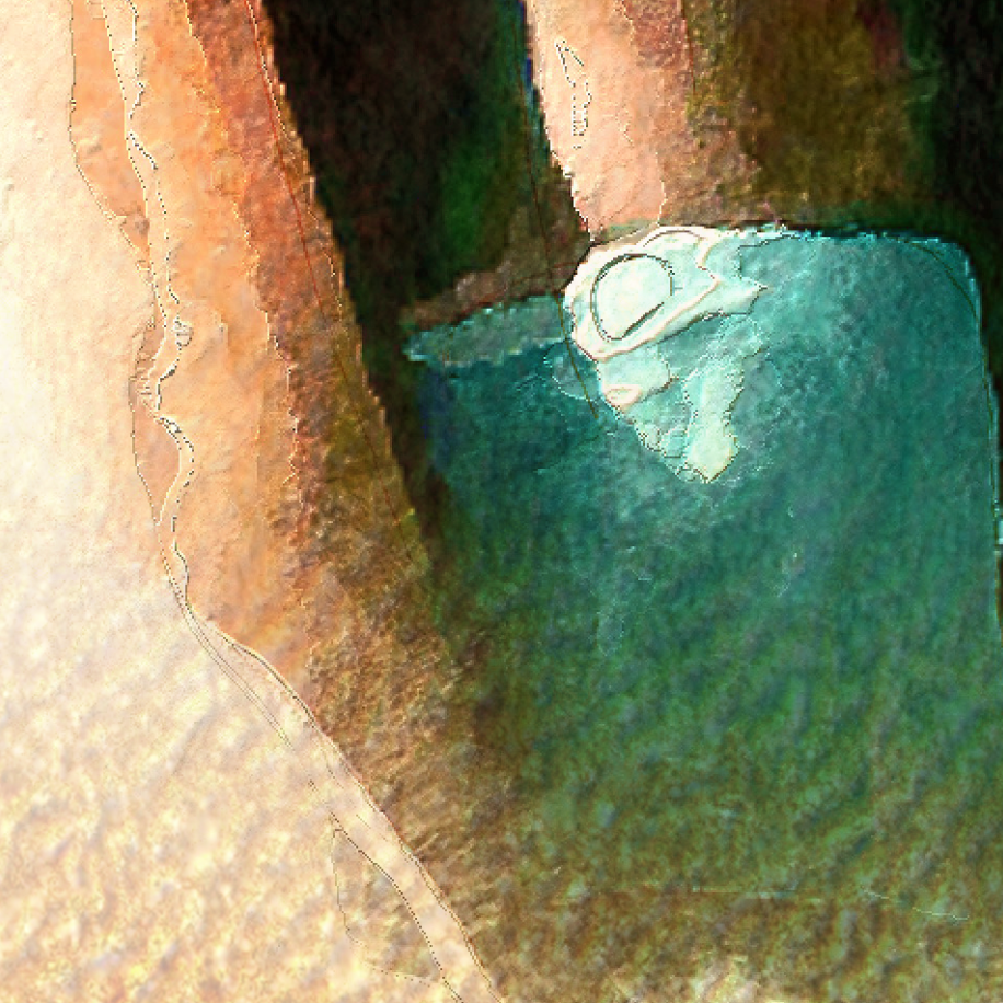 ISLAMIC DECOR-KAABA-Digital Painting Islamic Art-Fine Art Print