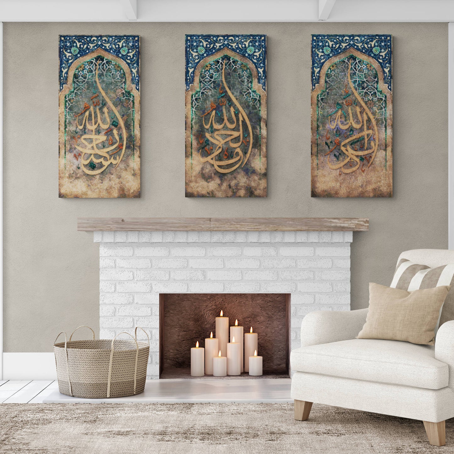 Islamic Wall Art-Traditional-Dhikr(Zikr)-Thuluth-Giclée Fine Art Print