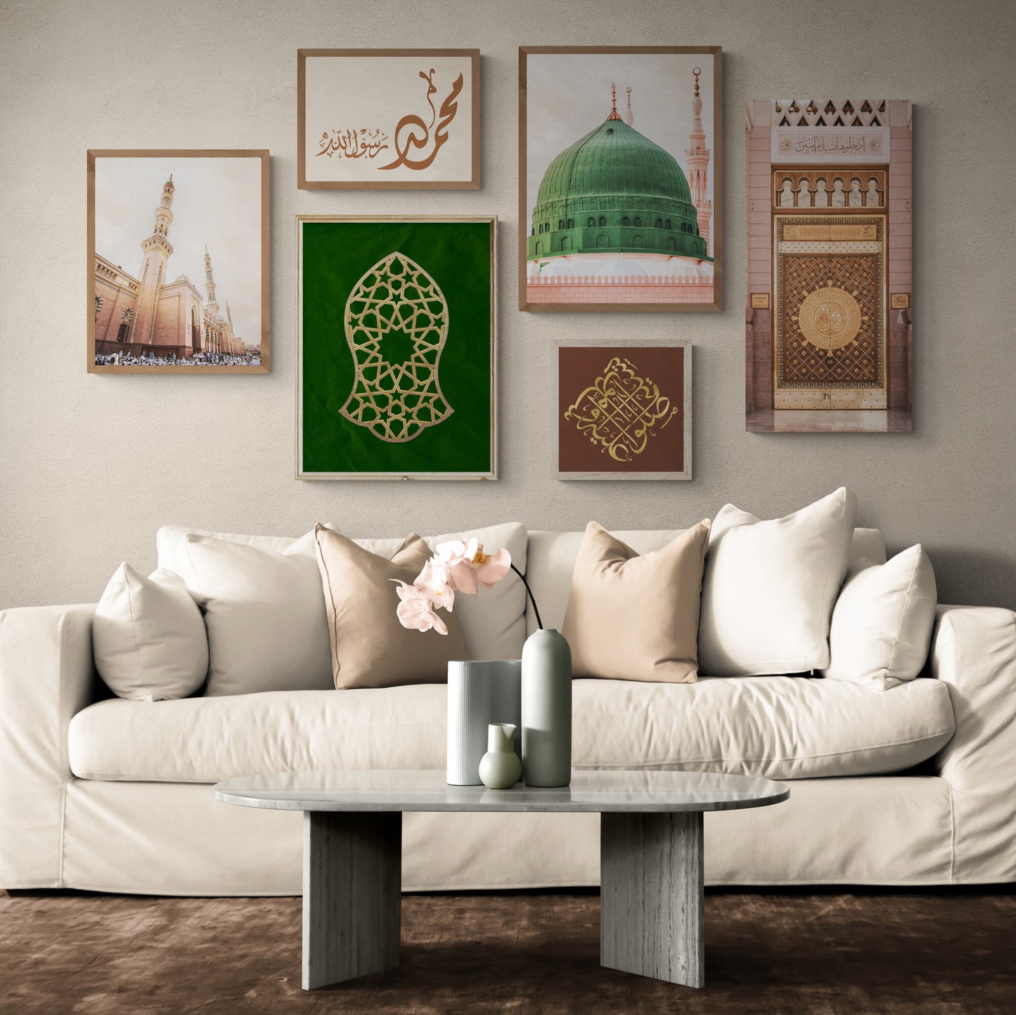 Madina Munawwara-ISLAMIC WALL GALLERY-Islamic Home Decor-Islamic Wall Art-Posters and Canvases