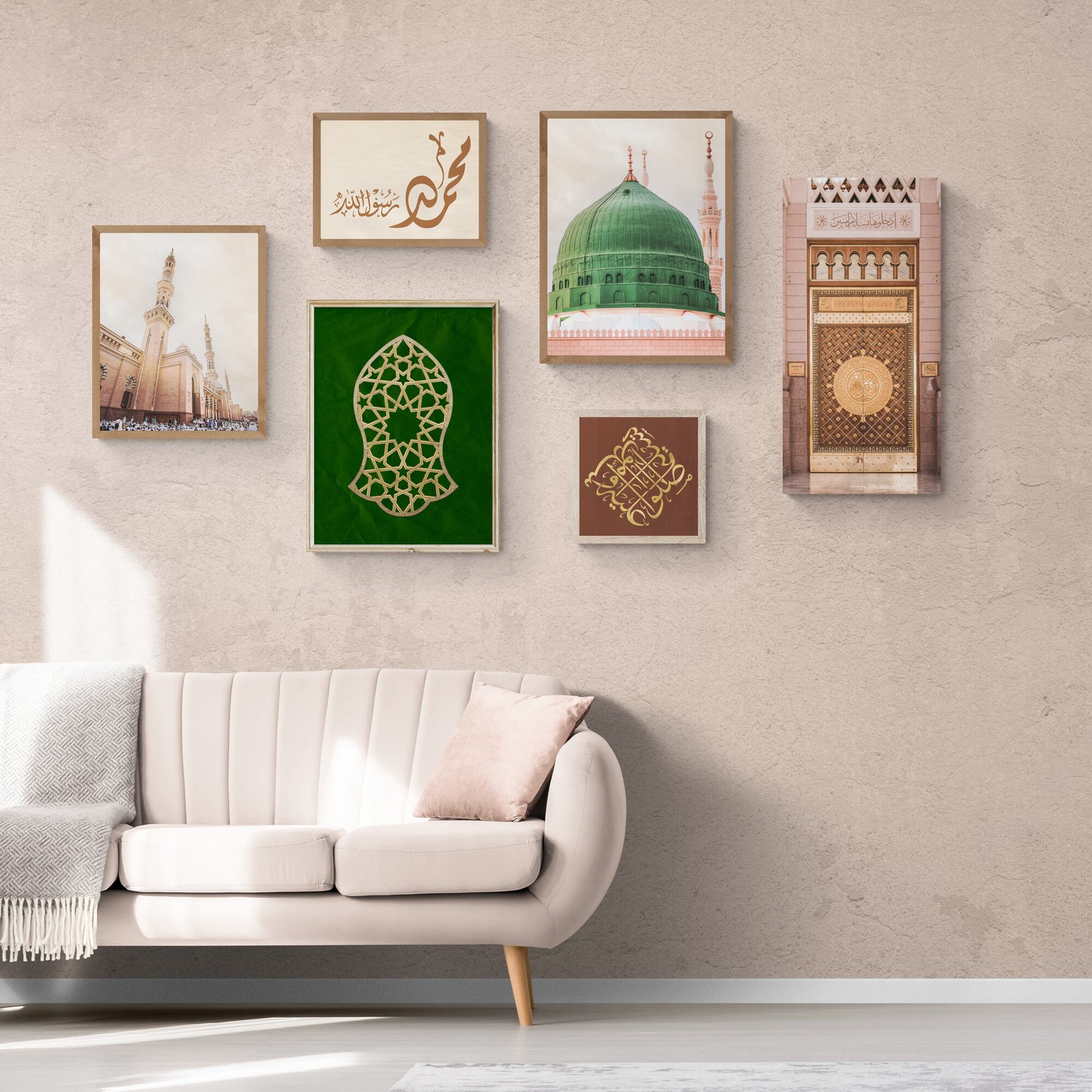 Madina Munawwara-ISLAMIC WALL GALLERY-Islamic Home Decor-Islamic Wall Art-Posters and Canvases