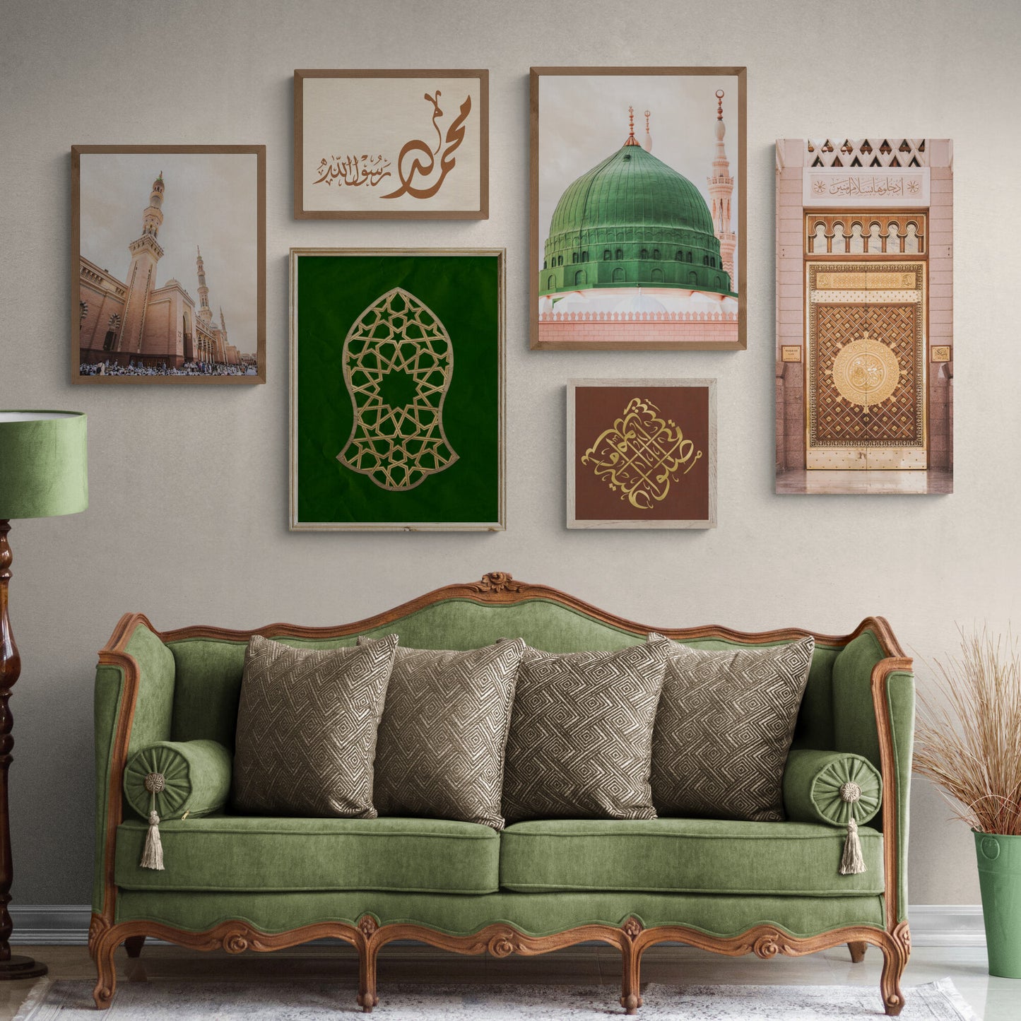 Madina Munawwara-ISLAMIC WALL GALLERY-Islamic Home Decor-Islamic Wall Art-Posters and Canvases