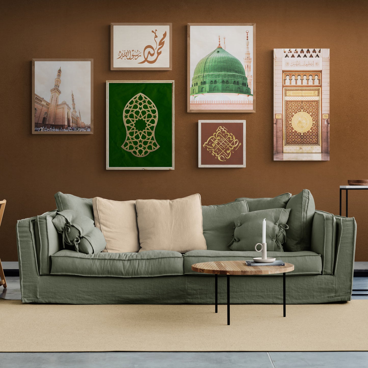 Madina Munawwara-ISLAMIC WALL GALLERY-Islamic Home Decor-Islamic Wall Art-Posters and Canvases