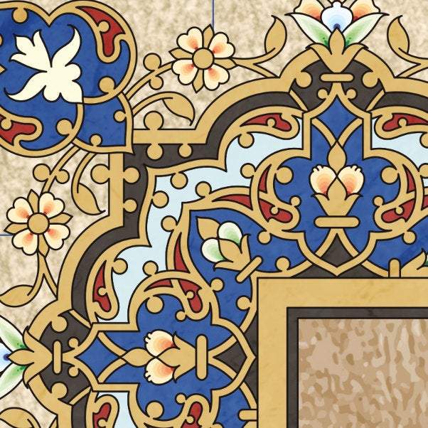 Ayatul Kursi-Traditional Islamic Decor-Thuluth-Giclée Fine Art Print - arabcanvasstore