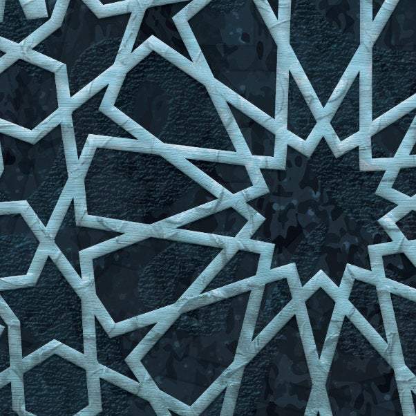 Ayatun Noor-Modern Islamic Home Decor-Thuluth-Giclée Fine Art Print - arabcanvasstore