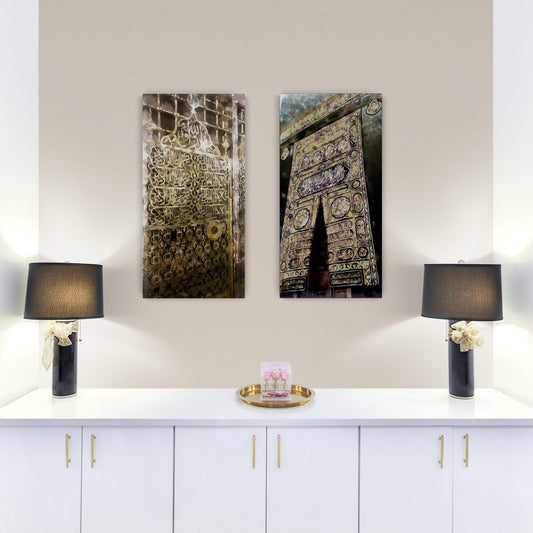 ISLAMIC HOME DÉCOR - Makkah Madina - Gates of Heaven - Giclée Fine Art Print - Arab Canvas